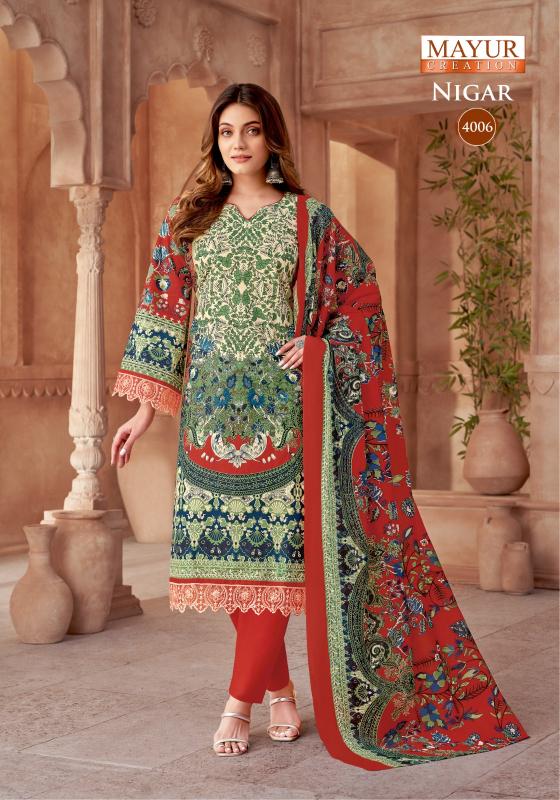 Mayur Nigar Vol 4 Cotton Printed Dress Material wholesale catalog