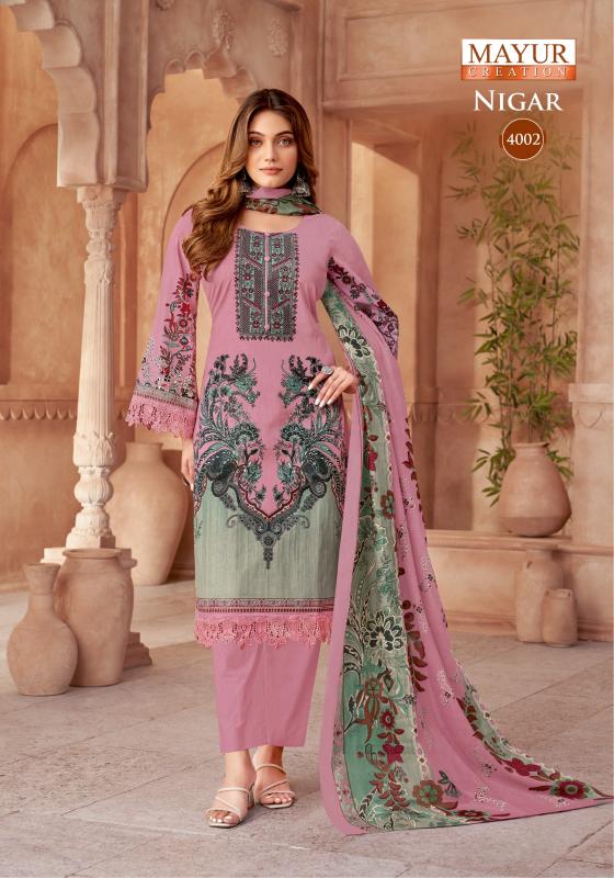 Mayur Nigar Vol 4 Cotton Printed Dress Material wholesale catalog