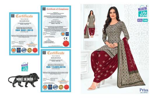 MCM Priya Vol-24 – Readymade - Wholesale Catalog