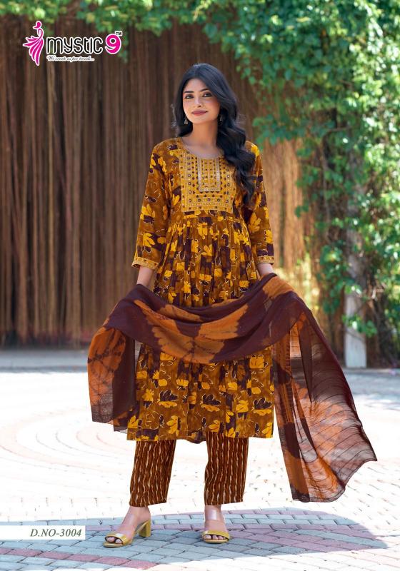 MYSTIC 9 SHANAYA VOL 3 Kurti Wholesale catalog