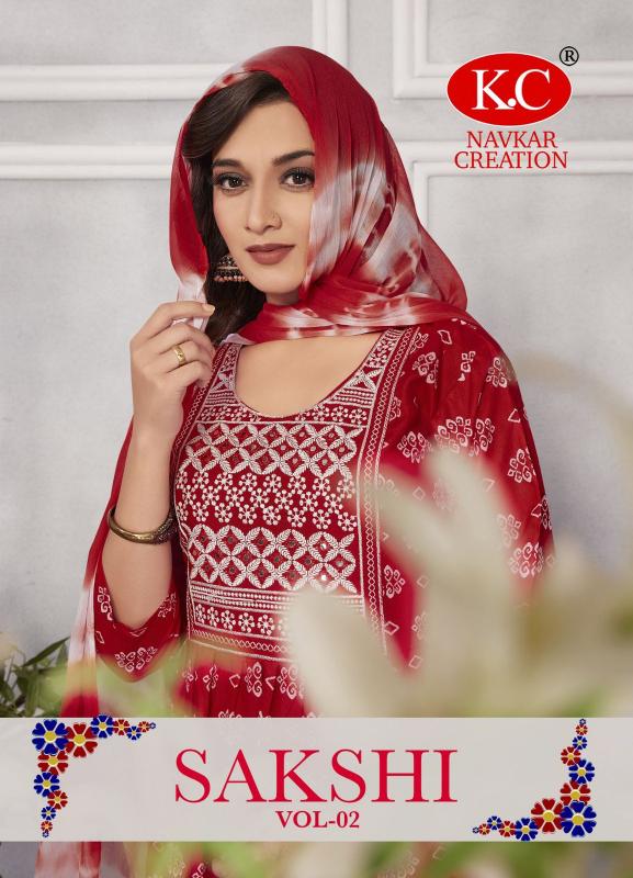 NAVKAR K.C SAKSHI VOL-2 KURTI Wholesale catlog