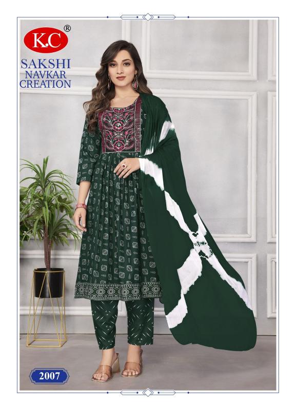 NAVKAR K.C SAKSHI VOL-2 KURTI Wholesale catlog