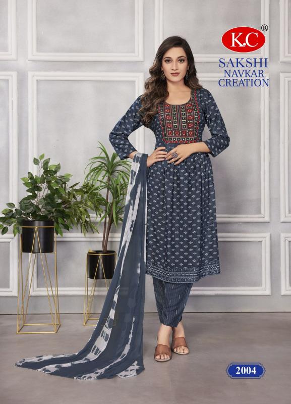 NAVKAR K.C SAKSHI VOL-2 KURTI Wholesale catlog