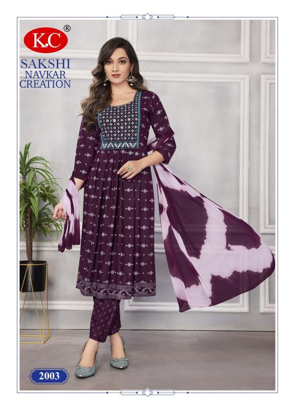 NAVKAR K.C SAKSHI VOL-2 KURTI Wholesale catlog