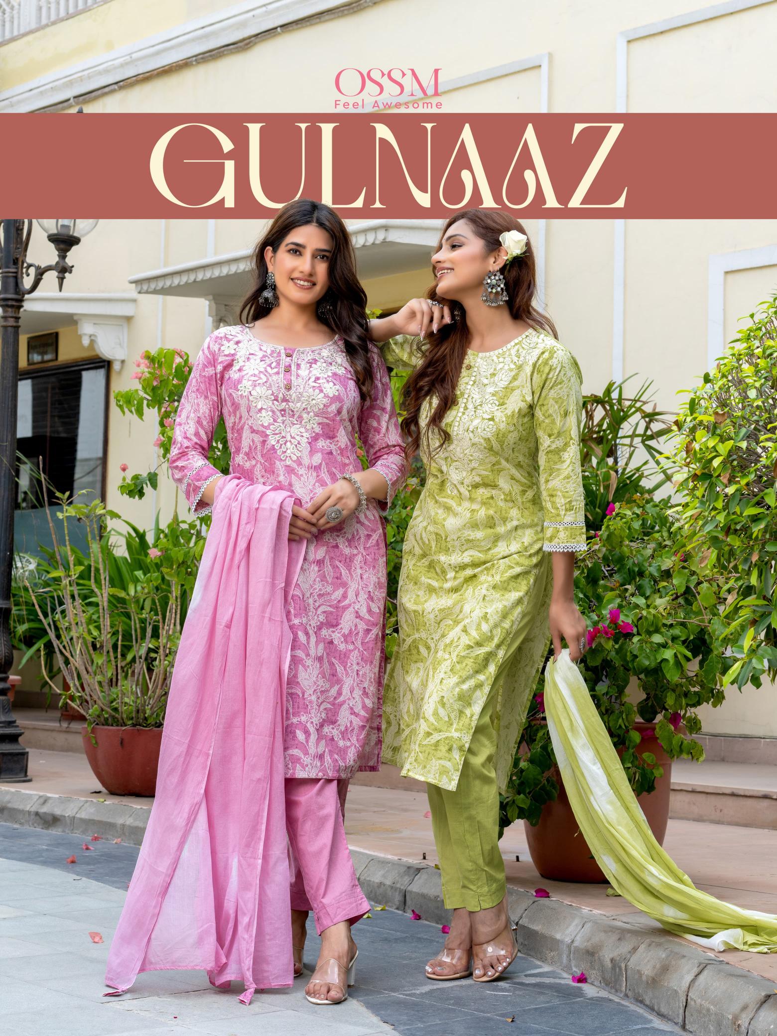 OSSM GULNAAZ VOL1 KURTI Wholesale catalog