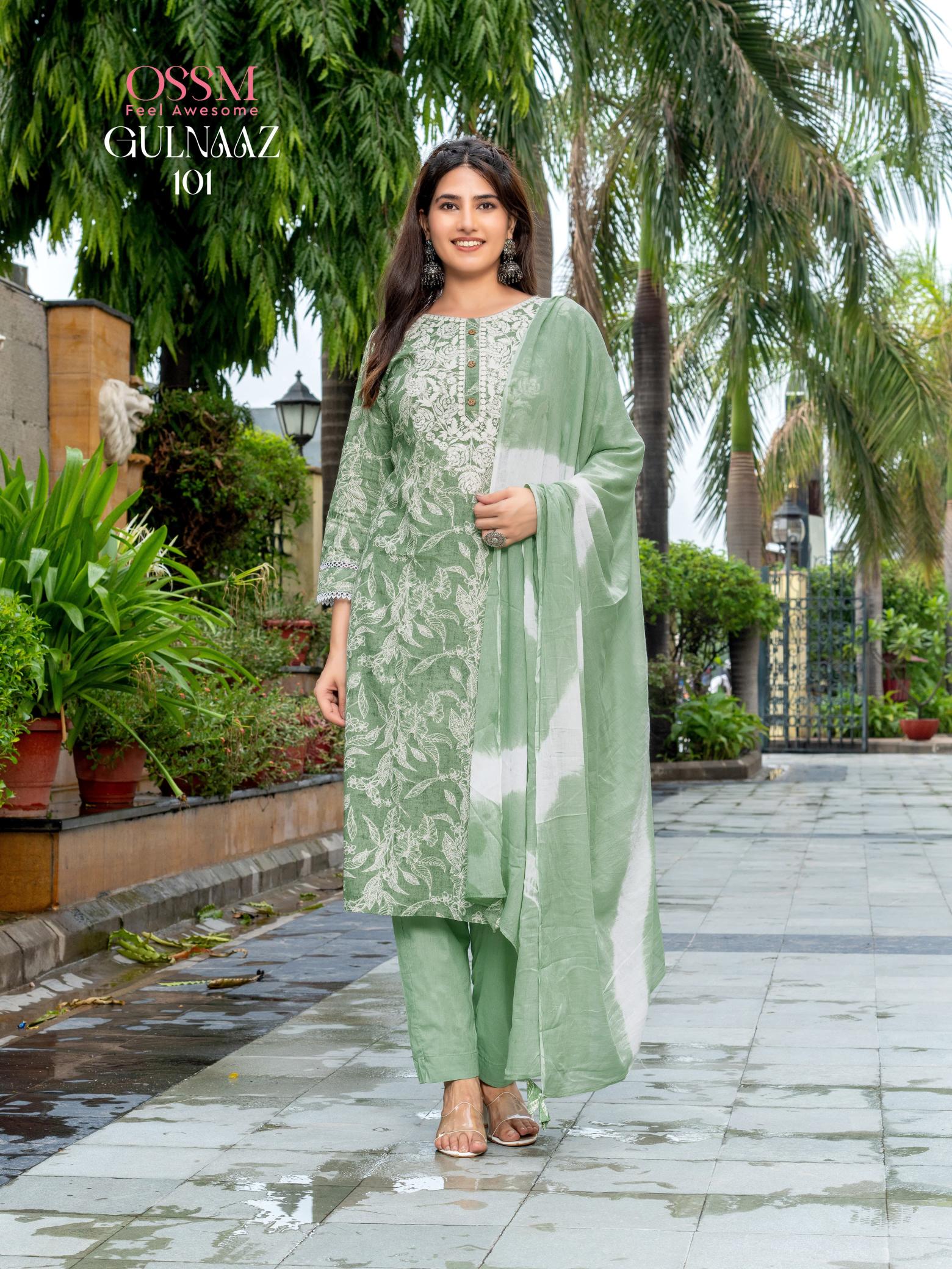OSSM GULNAAZ VOL1 KURTI Wholesale catalog