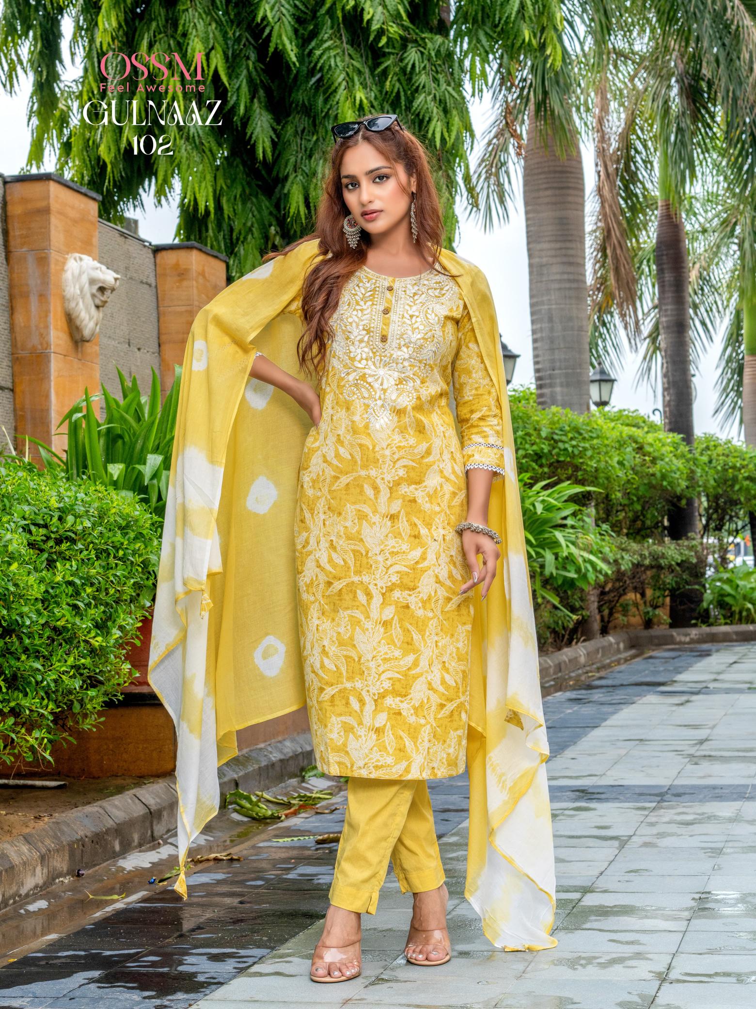 OSSM GULNAAZ VOL1 KURTI Wholesale catalog