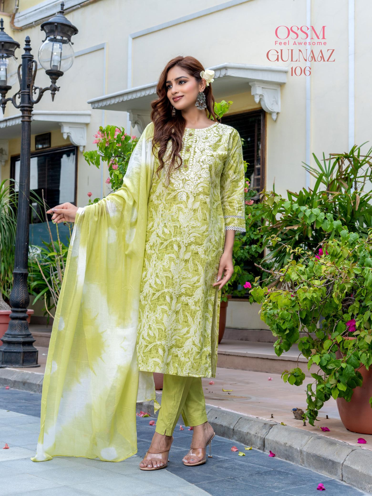 OSSM GULNAAZ VOL1 KURTI Wholesale catalog