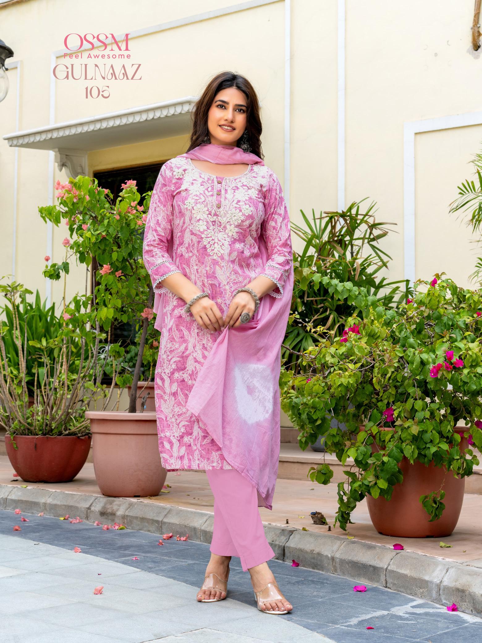 OSSM GULNAAZ VOL1 KURTI Wholesale catalog