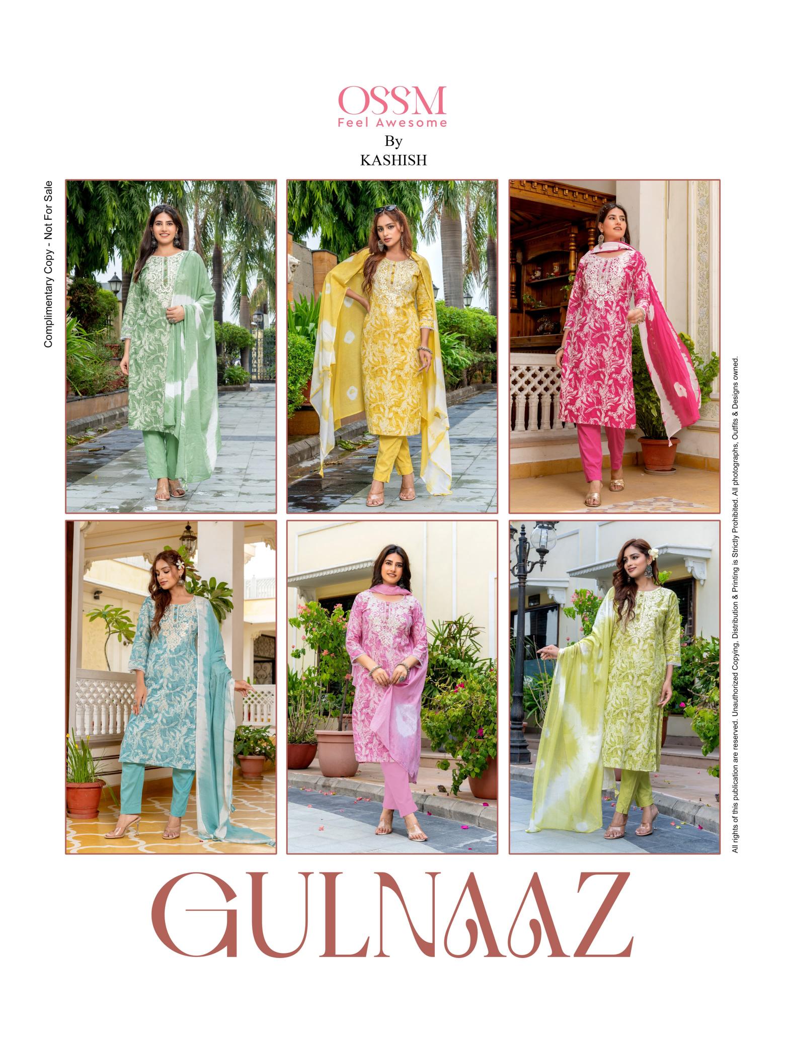 OSSM GULNAAZ VOL1 KURTI Wholesale catalog