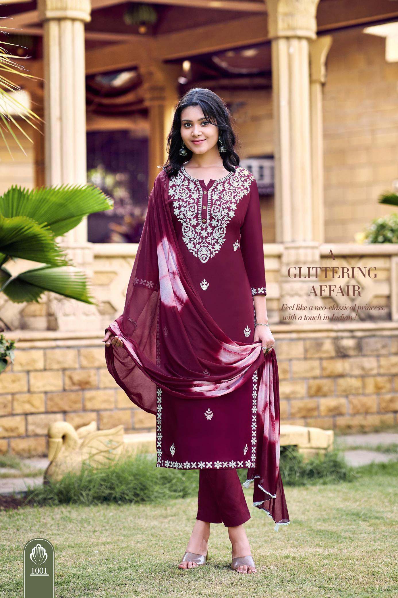 OSSM LAKHNAVI Kurti Wholesale catalog