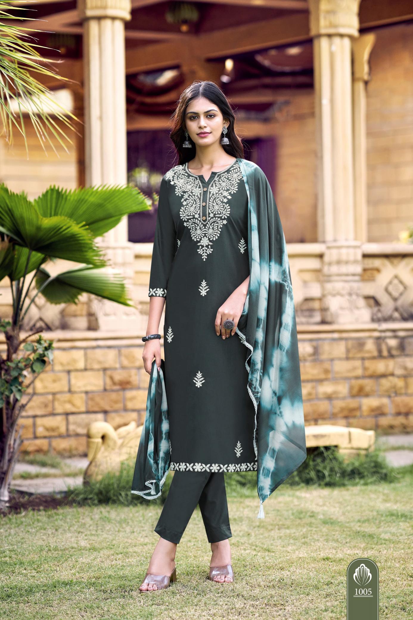 OSSM LAKHNAVI Kurti Wholesale catalog
