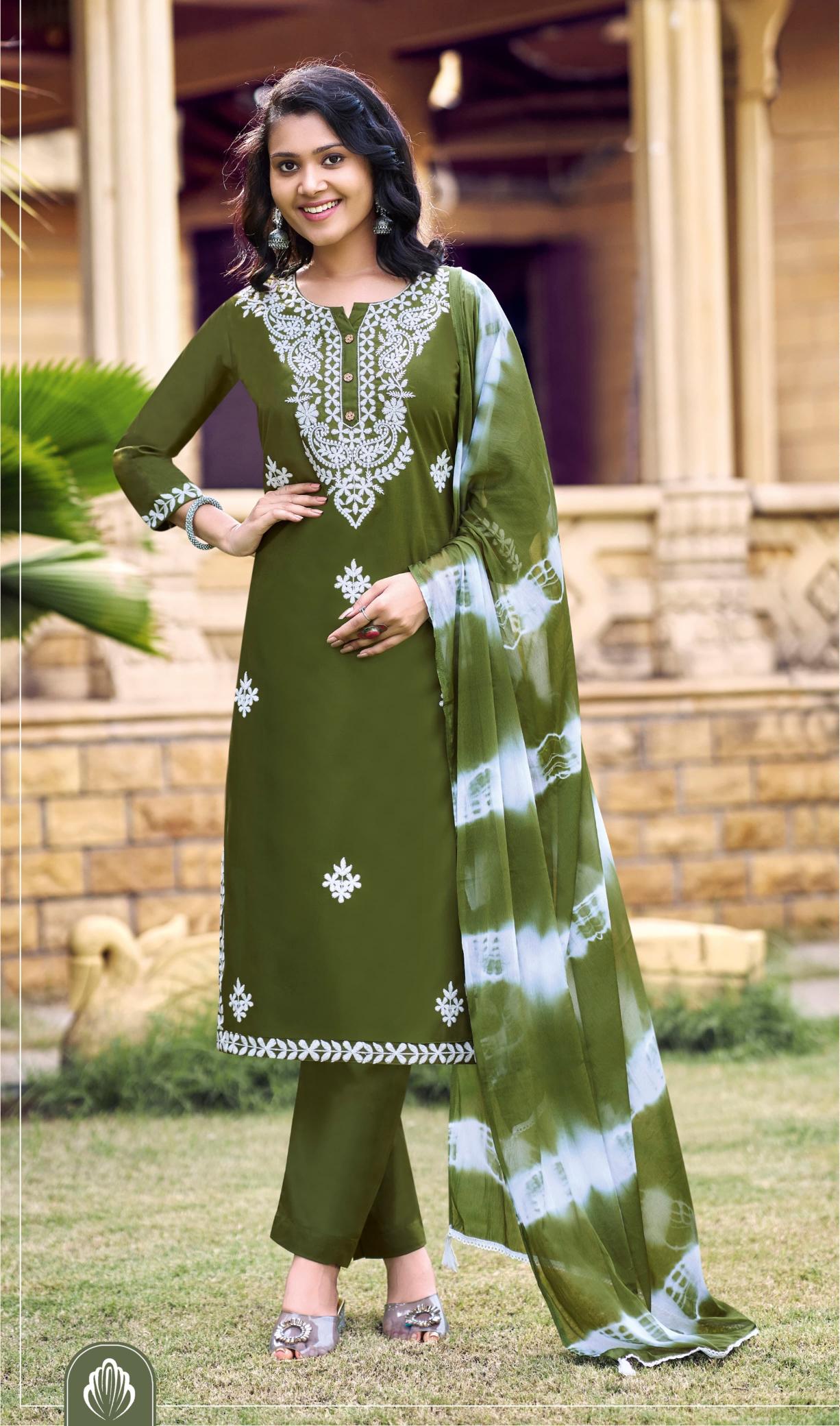 OSSM LAKHNAVI Kurti Wholesale catalog