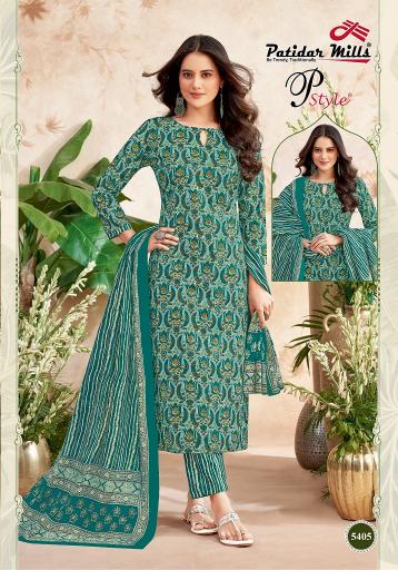 Patidar P Style Vol 54 Cotton Printed Dress Material wholesale catalog