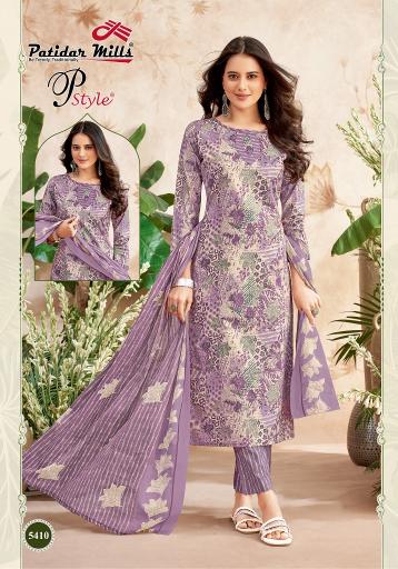 Patidar P Style Vol 54 Cotton Printed Dress Material wholesale catalog