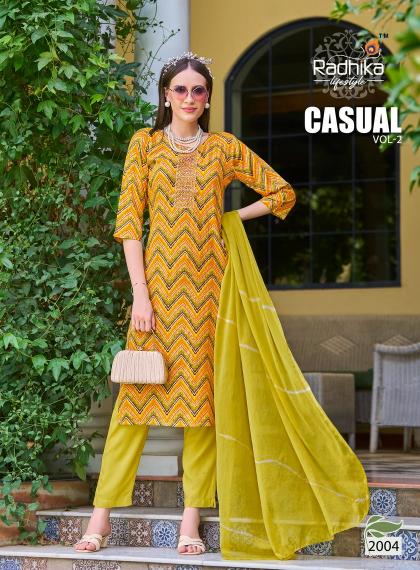RADHIKA lifestyle CASUAL VOL 2 Kurti Wholesale catalog