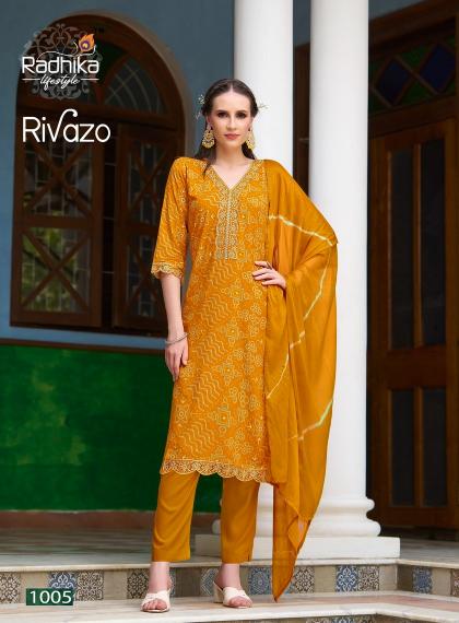 RADHIKA lifestyle Rivazo VOL 1 Kurti Wholesale catalog