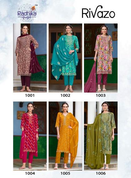 RADHIKA lifestyle Rivazo VOL 1 Kurti Wholesale catalog