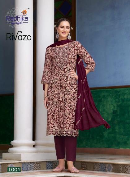 RADHIKA lifestyle Rivazo VOL 1 Kurti Wholesale catalog
