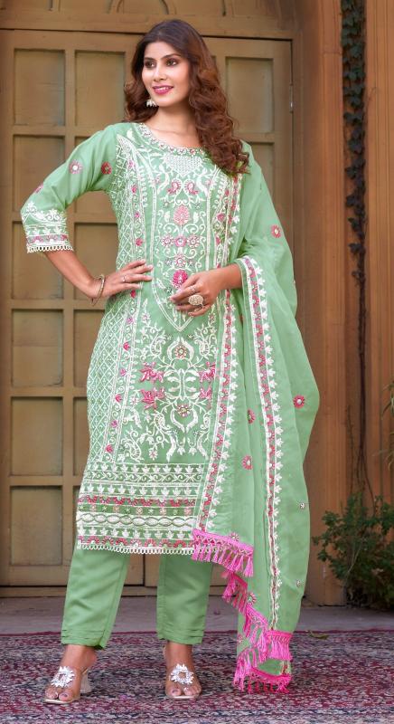 Ramsha R 1157 Nx Ready Made Pakistani Suits Wholesale catalog