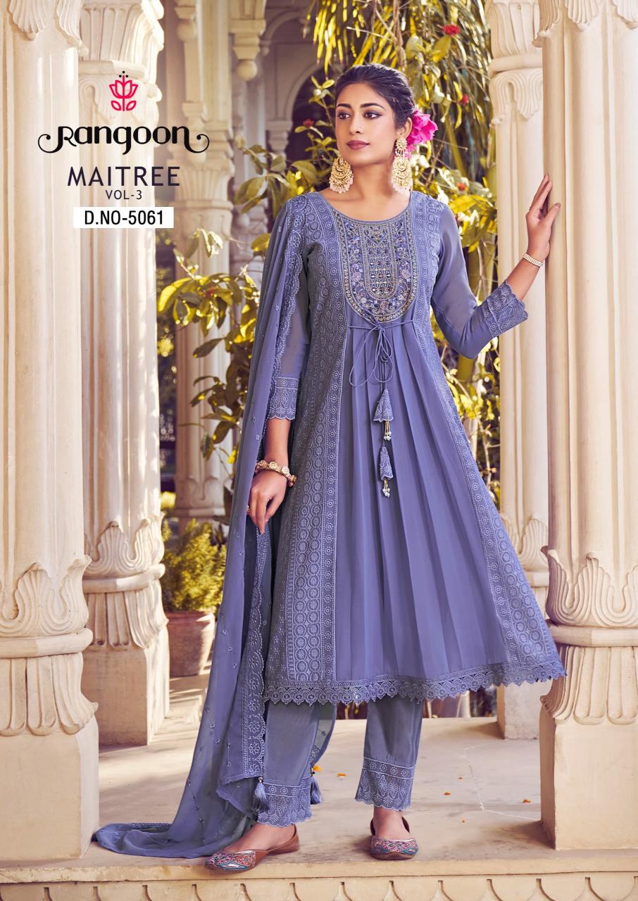 Rangoon Maitree Vol 3 Kurti wholesale catalog