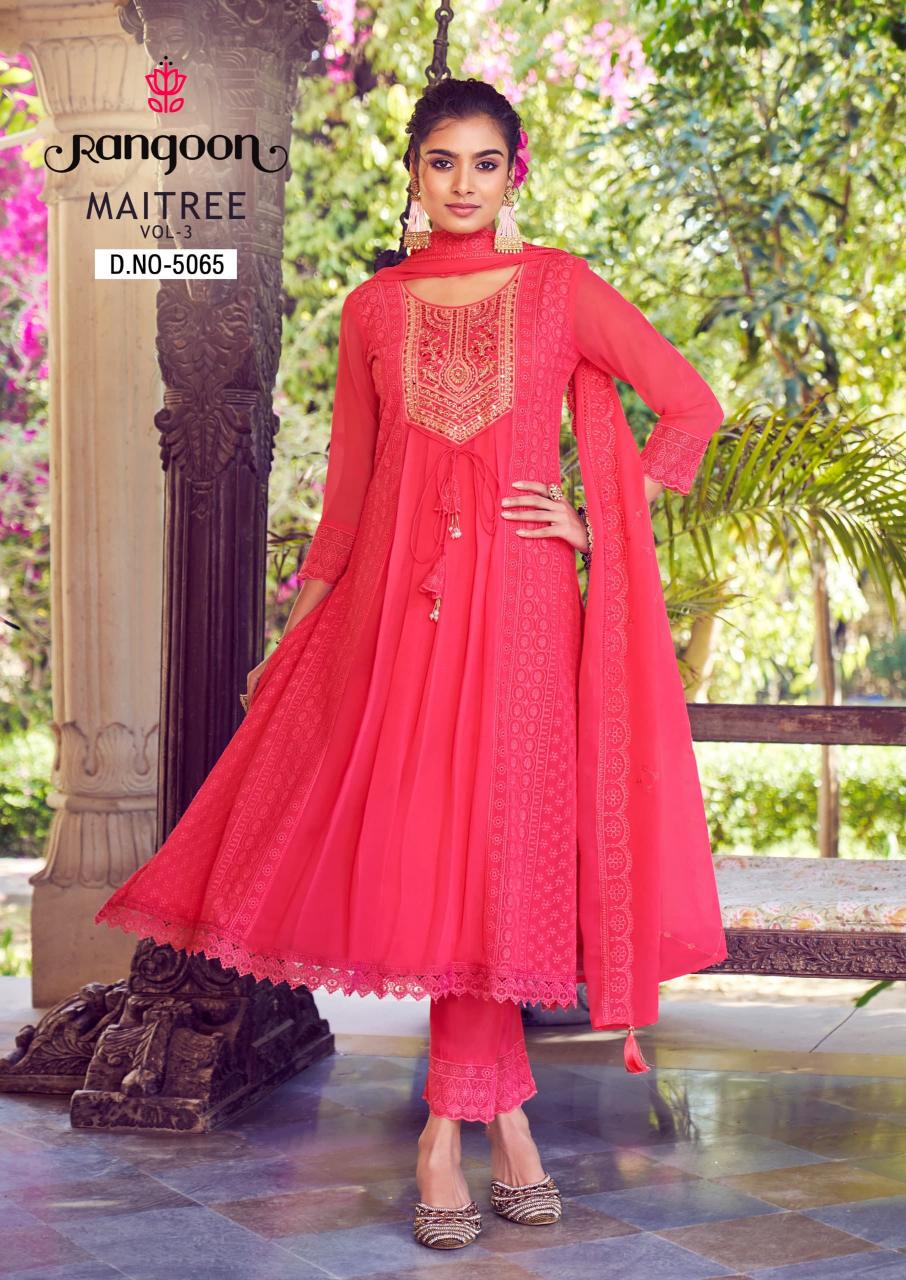 Rangoon Maitree Vol 3 Kurti wholesale catalog