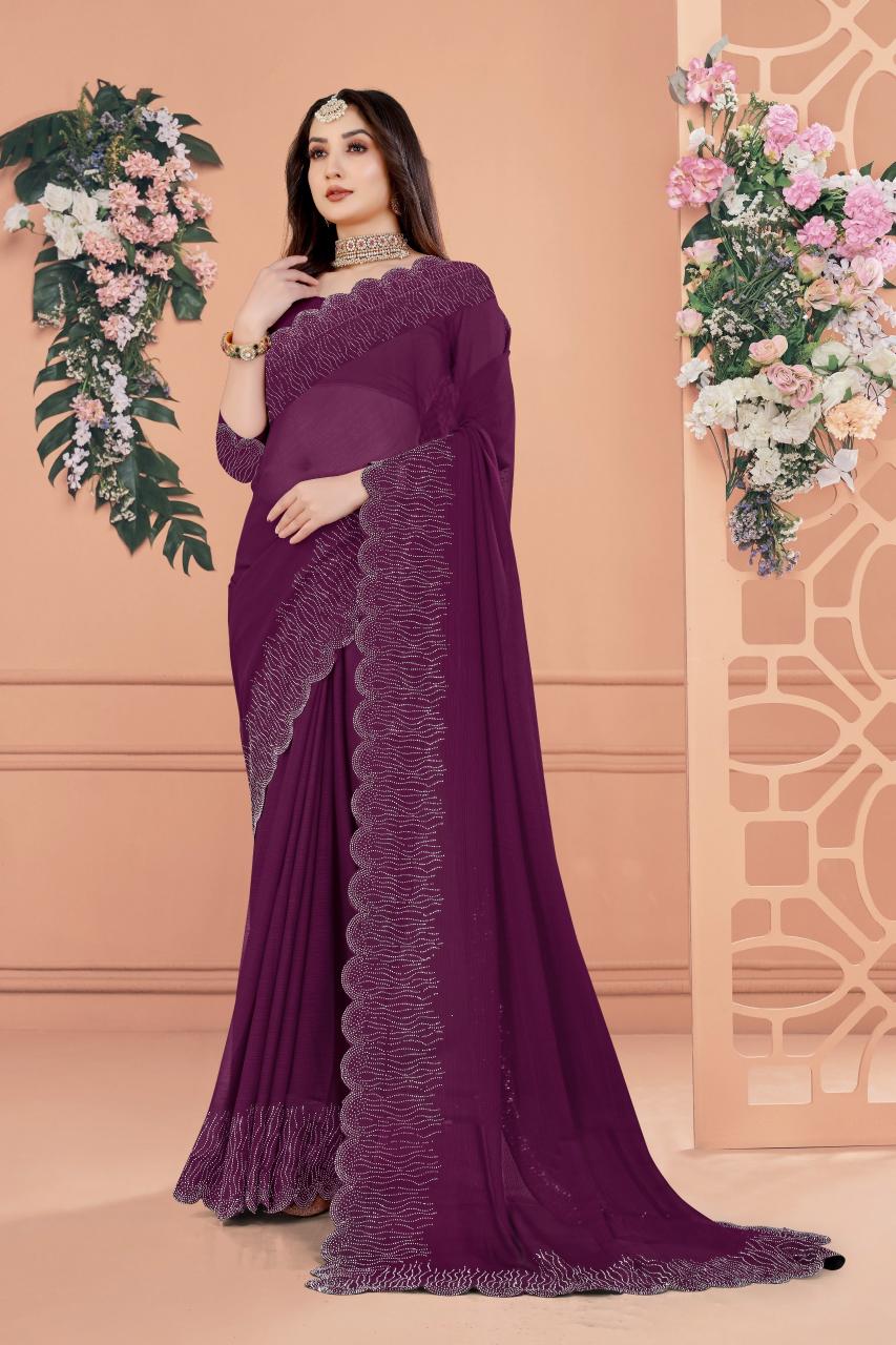 Rani 2188 Colors Siroski Work best saree wholesalers surat wholesale catalog