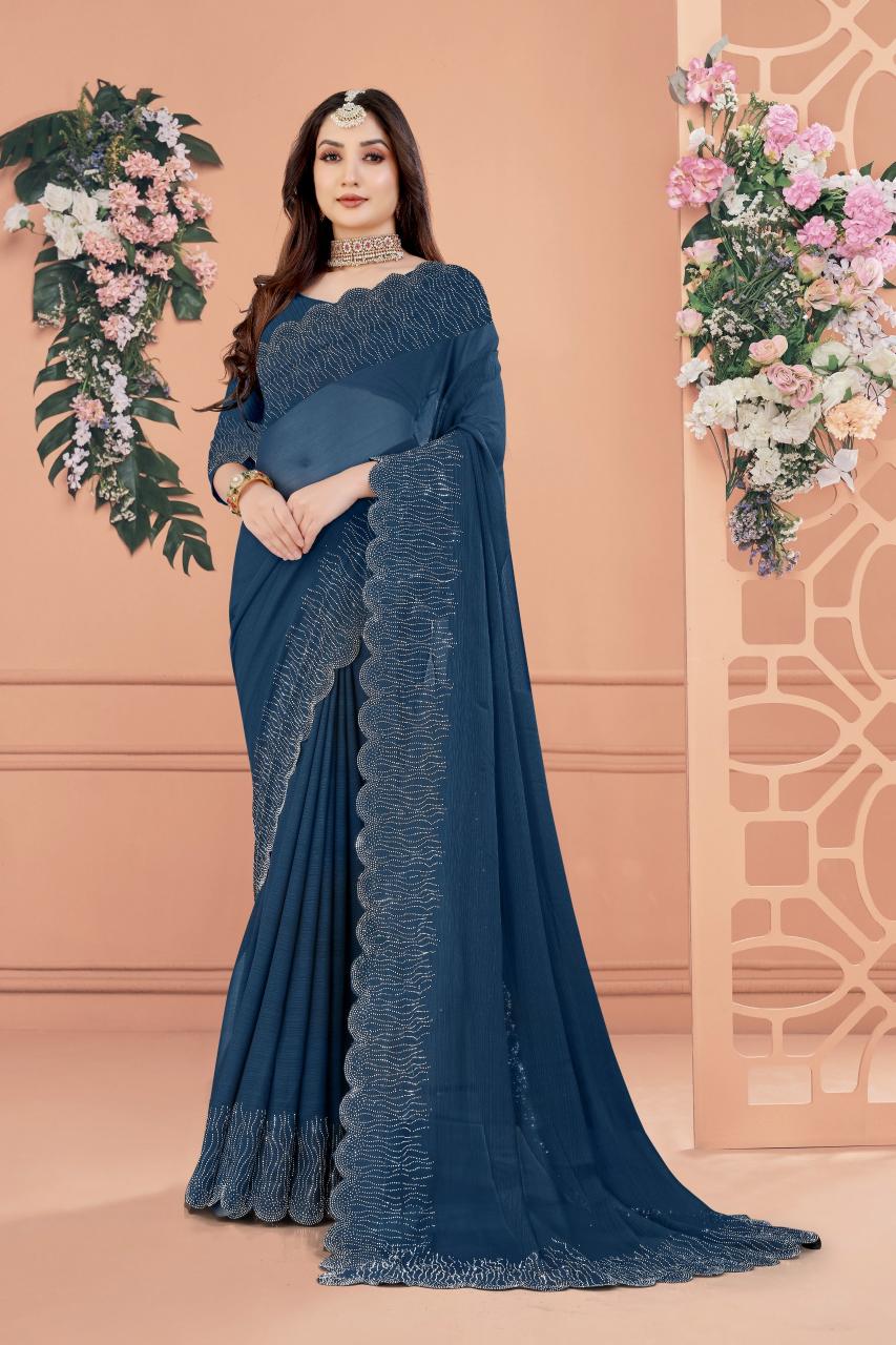 Rani 2188 Colors Siroski Work best saree wholesalers surat wholesale catalog