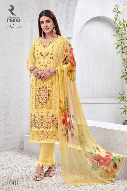 RIANA ADONIS Dress Materials Wholesale catalog