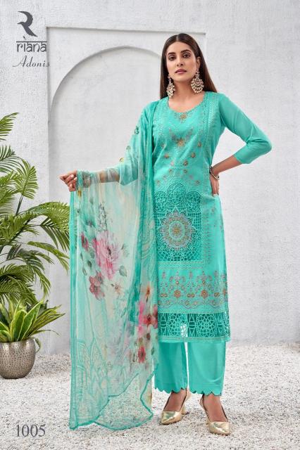 RIANA ADONIS Dress Materials Wholesale catalog