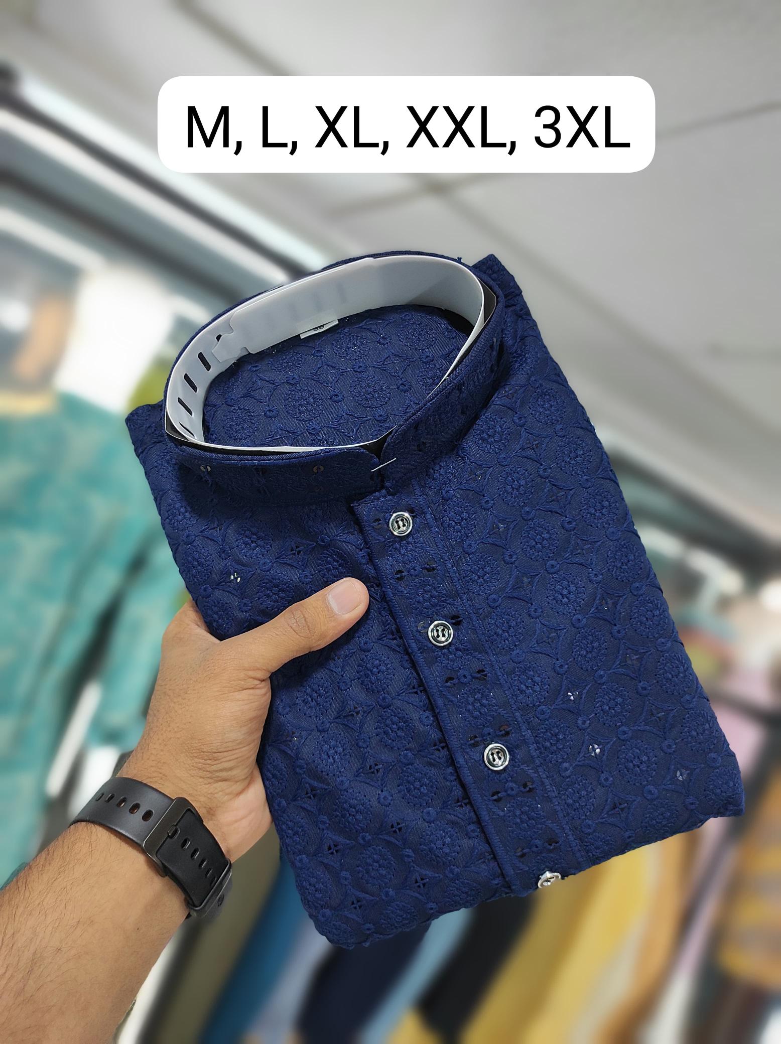 Sabella INFINITY  LAKHNAWI WORK KURTA FOR Mens Kurta Wholesale catalog