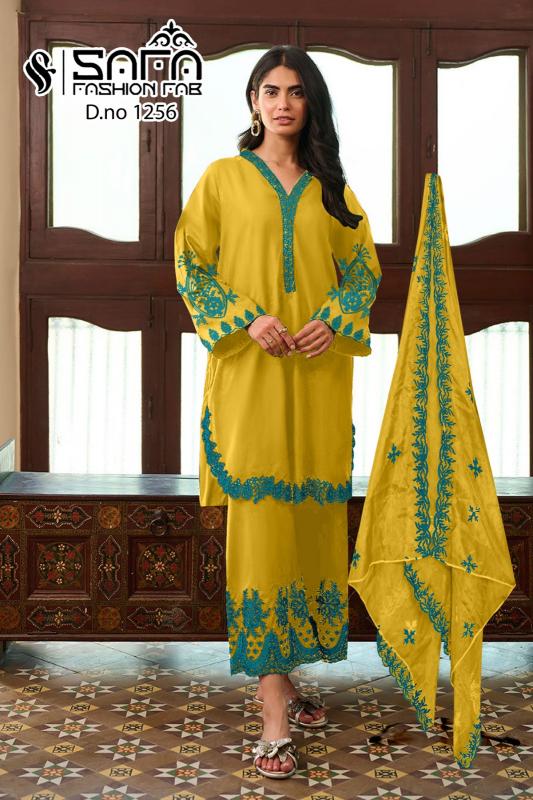 Safa Fashion Fab 1256 Pakistani Suits Wholesale catalog