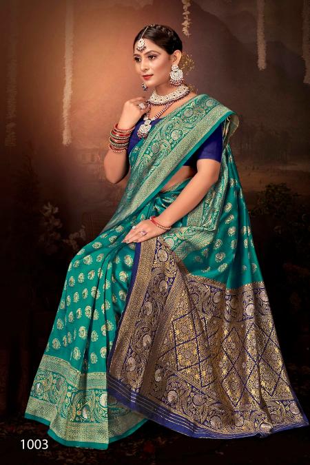 Saroj Anarkali vol.4 lichi silk saree in surat with price wholesale 
