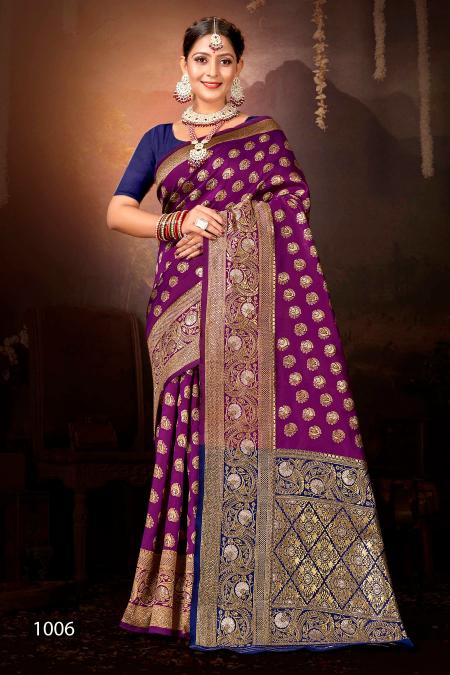 Saroj Anarkali vol.4 lichi silk saree in surat with price wholesale 