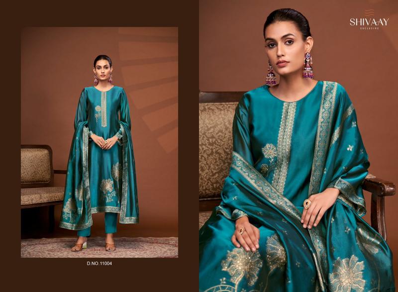 SHIVAAY ALFAAZ dress material wholesale with price wholesale catalog