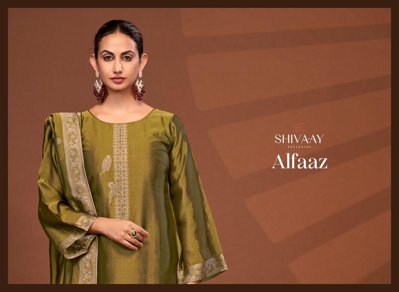 SHIVAAY ALFAAZ dress material wholesale with price wholesale catalog