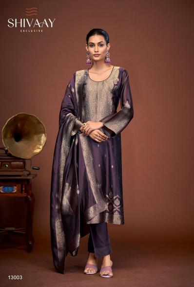 SHIVAAY FITRAT Dress Materials Wholesale catalog