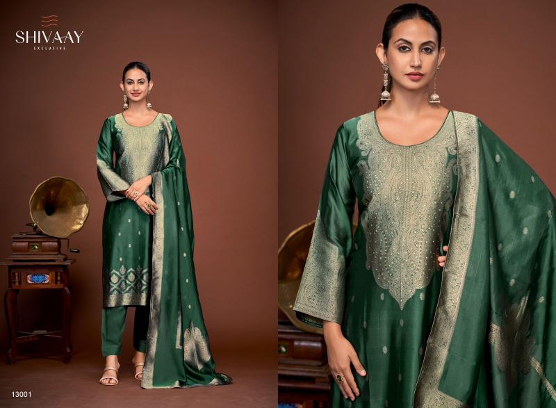 SHIVAAY FITRAT Dress Materials Wholesale catalog