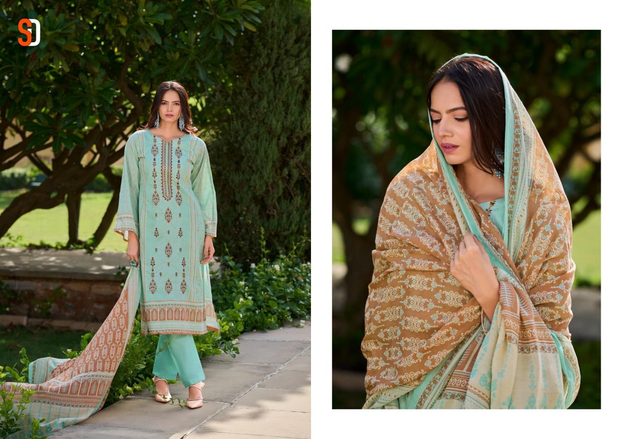 Shraddha Bin Saeed Lawn Collection Vol 11 Pakistani Suit wholesale catalog