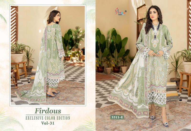 Shree Firdous Color Edition Vol 31 Cotton Dupatta Pakistani Suits wholesale catalog