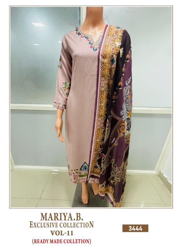 Shree Mariya B Exclusive 11 Ready Made Chiffon Dupatta Pakistani Suit wholesale catalog