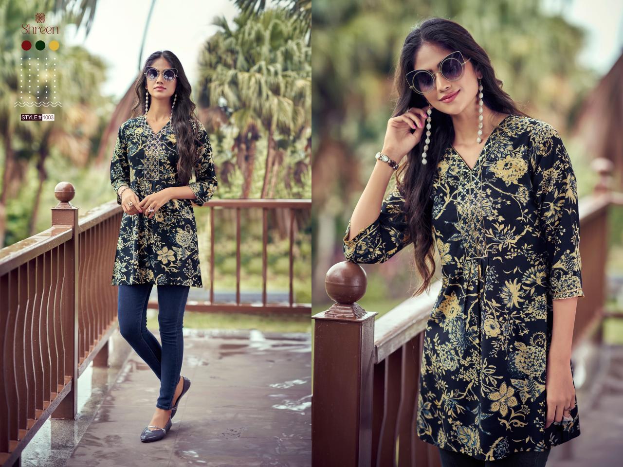 Shreen RESHAM vol-5 Kurti Wholesale catalog