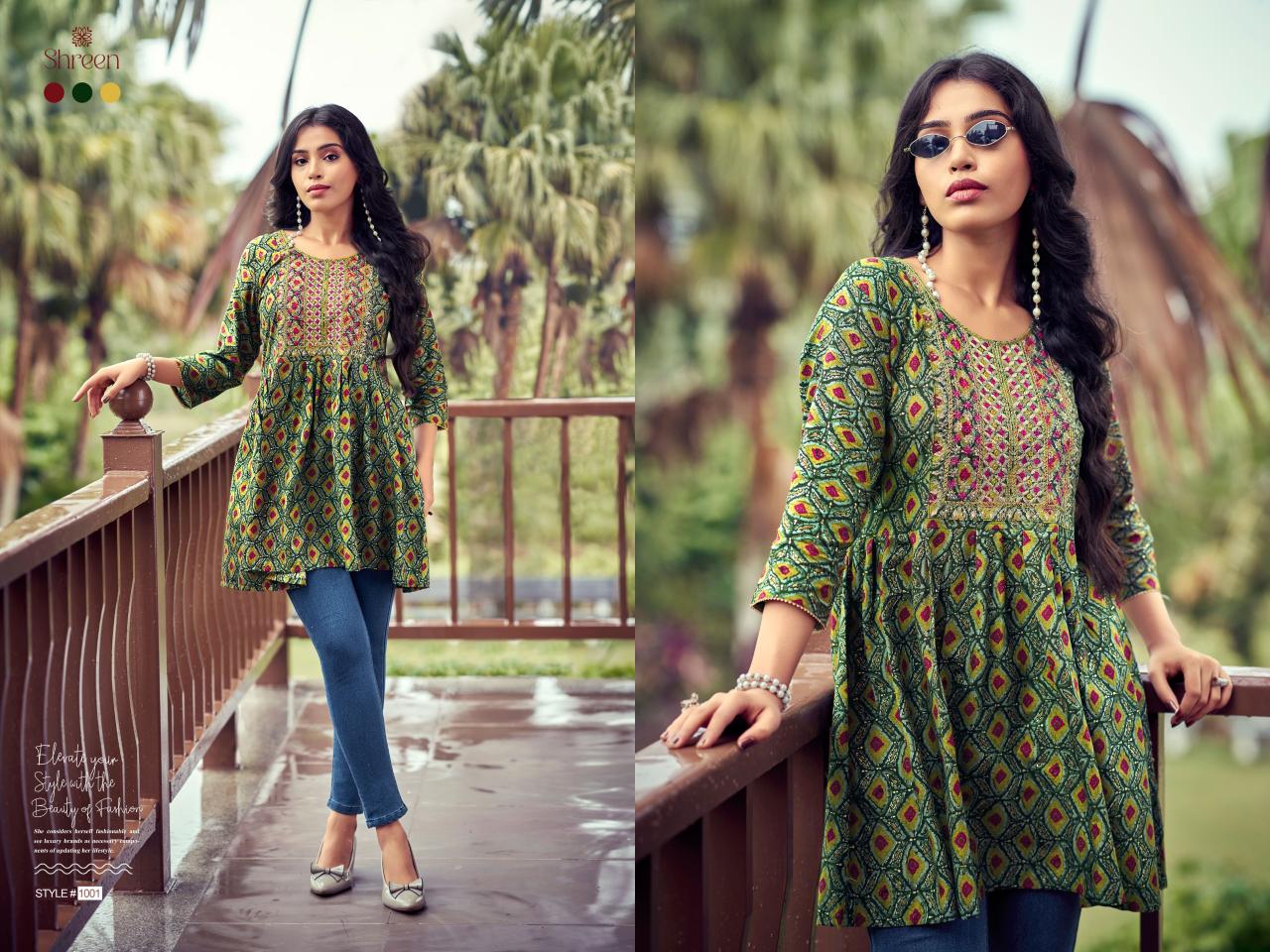 Shreen RESHAM vol-5 Kurti Wholesale catalog