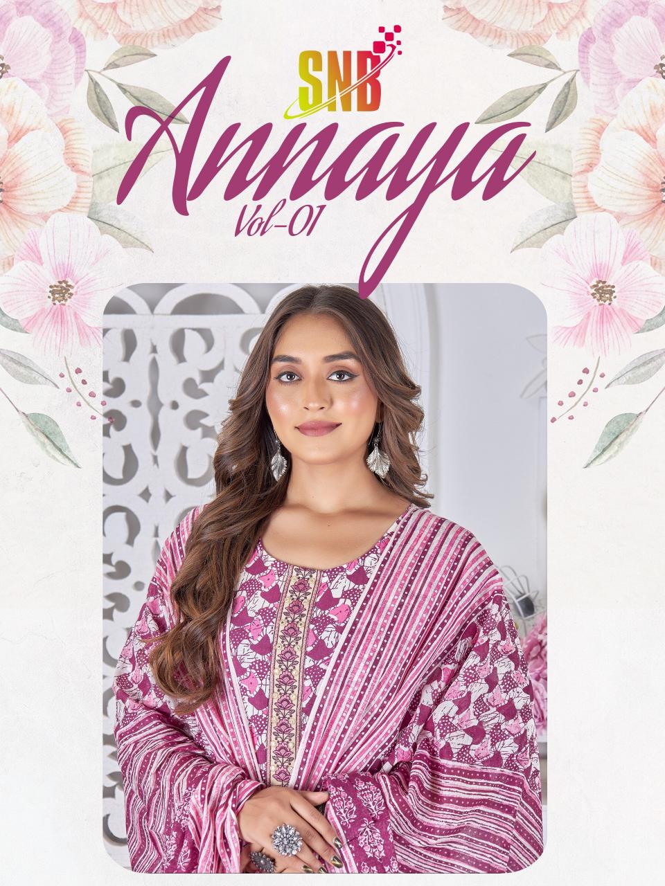 SNB ANNAYA vol 1 Kurti Wholesale catalog