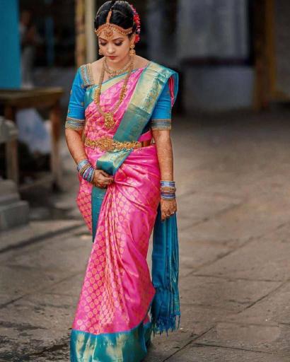 Soft Silk 4014 Lichi Silk Fancy Saree Wholesale catalog