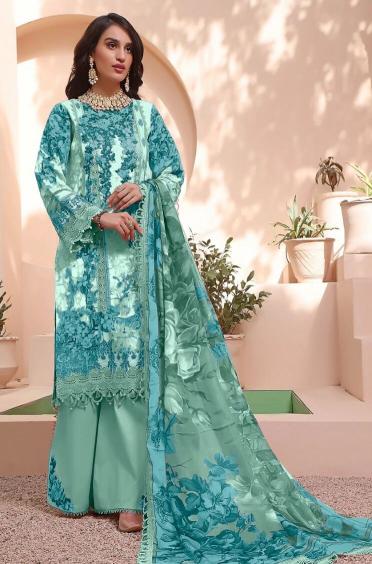 Taj Firdous Queens Court Chiffon Dupatta wholesale salwar kameez online shopping wholesale catalog