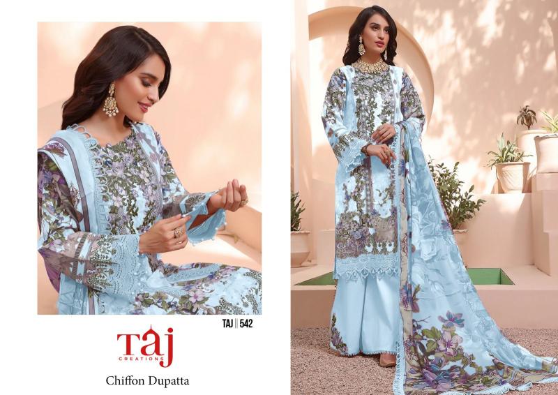 Taj Firdous Queens Court Chiffon Dupatta wholesale salwar kameez online shopping wholesale catalog