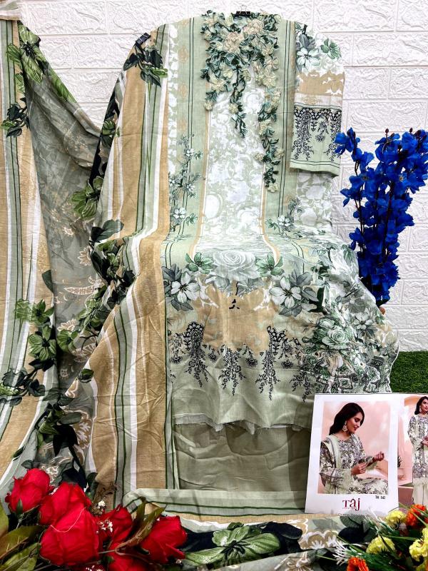 Taj Firdous Queens Court Chiffon Dupatta wholesale salwar kameez online shopping wholesale catalog