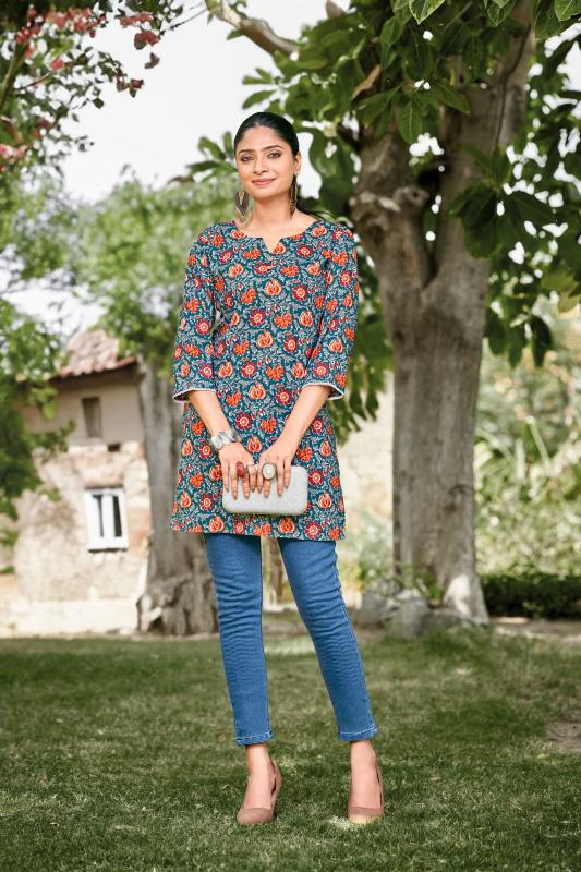 Tips And Tops Victoria Vol 4 Kurti Wholesale catalog