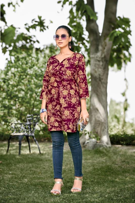Tips And Tops Victoria Vol 4 Kurti Wholesale catalog